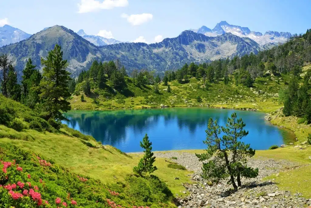 lac bleu